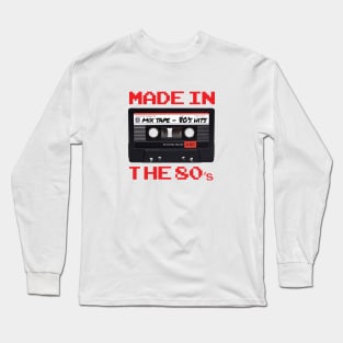 Made in the 80's - Casette Tape Long Sleeve T-Shirt